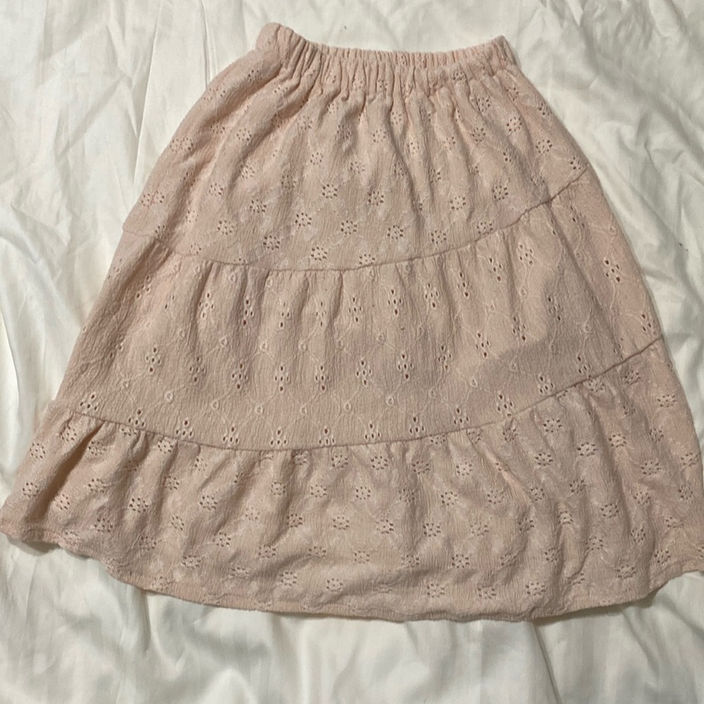Zara girls size 9/10 lined stretch skirt.